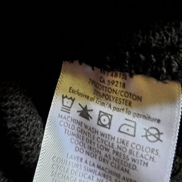 Pendleton Sweater Sweatshirt Mens Medium Black Crewneck Southwest Navajo Aztec - Picture 6 of 7
